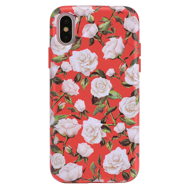 White Roses Floral iPhone Case - Image 13