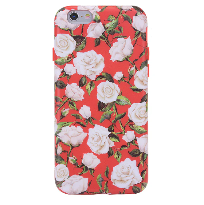 White Roses Floral iPhone Case - Image 37