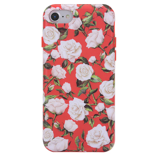 White Roses Floral iPhone Case - Image 7