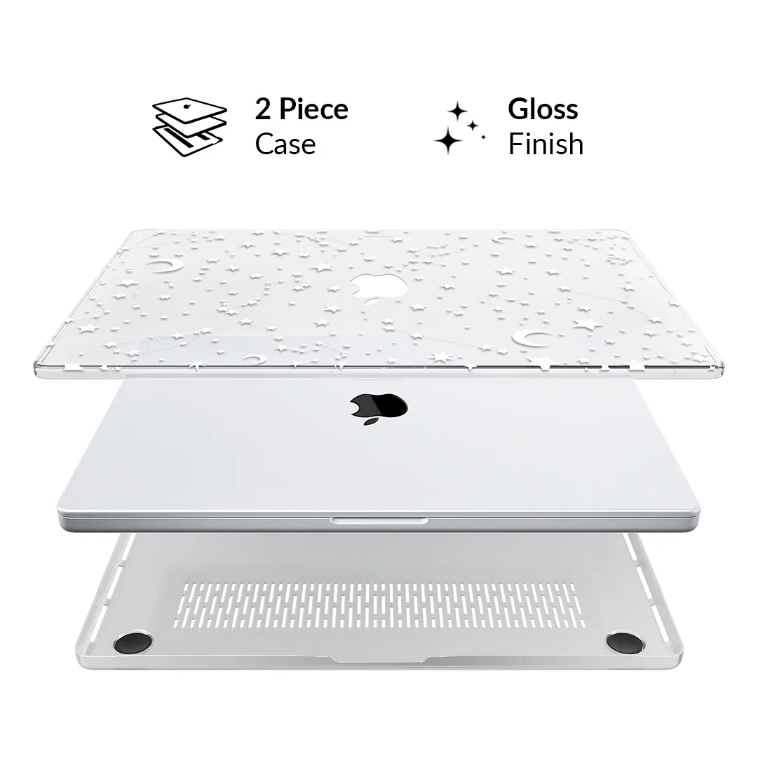 White Stars MacBook Case - Image 14