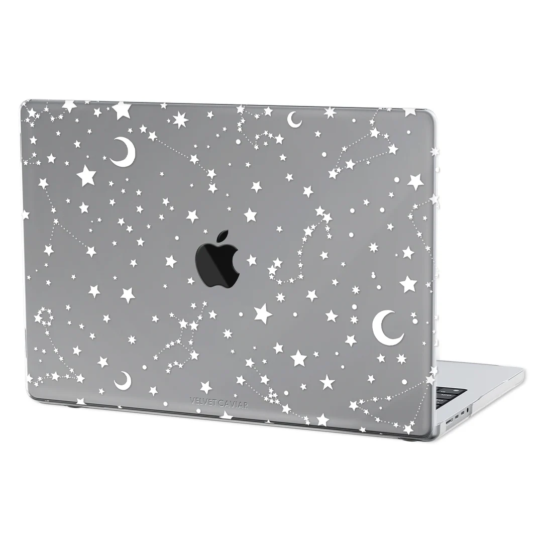 White Stars MacBook Case - Image 31