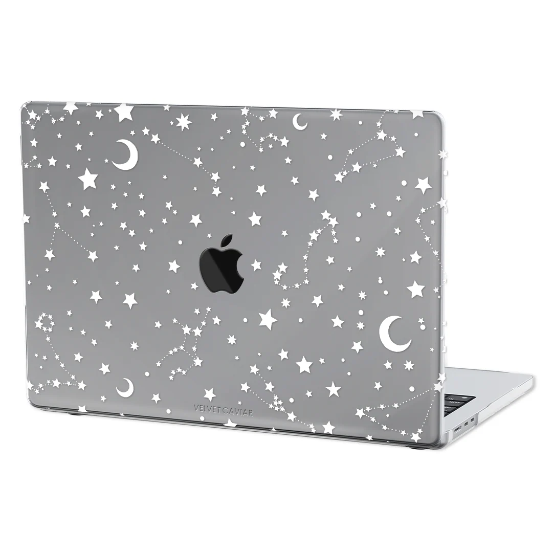 White Stars MacBook Case - Image 49