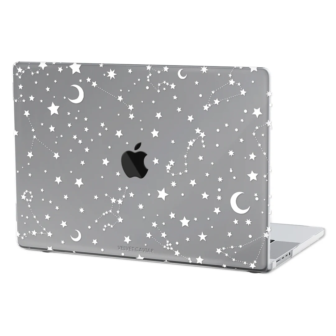White Stars MacBook Case - Image 61