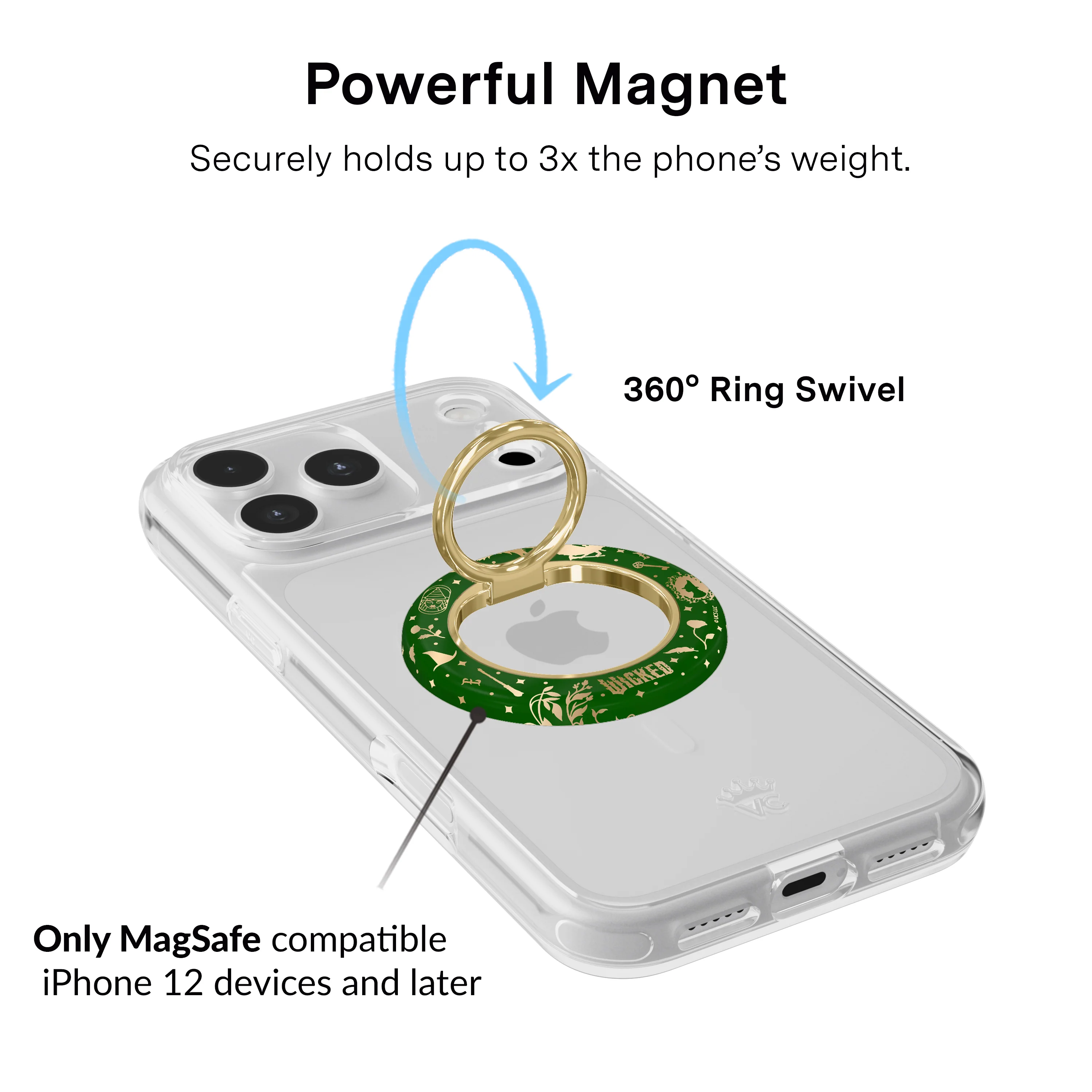Wicked Elphaba’s Magic MagSafe Grip Ring - Image 3