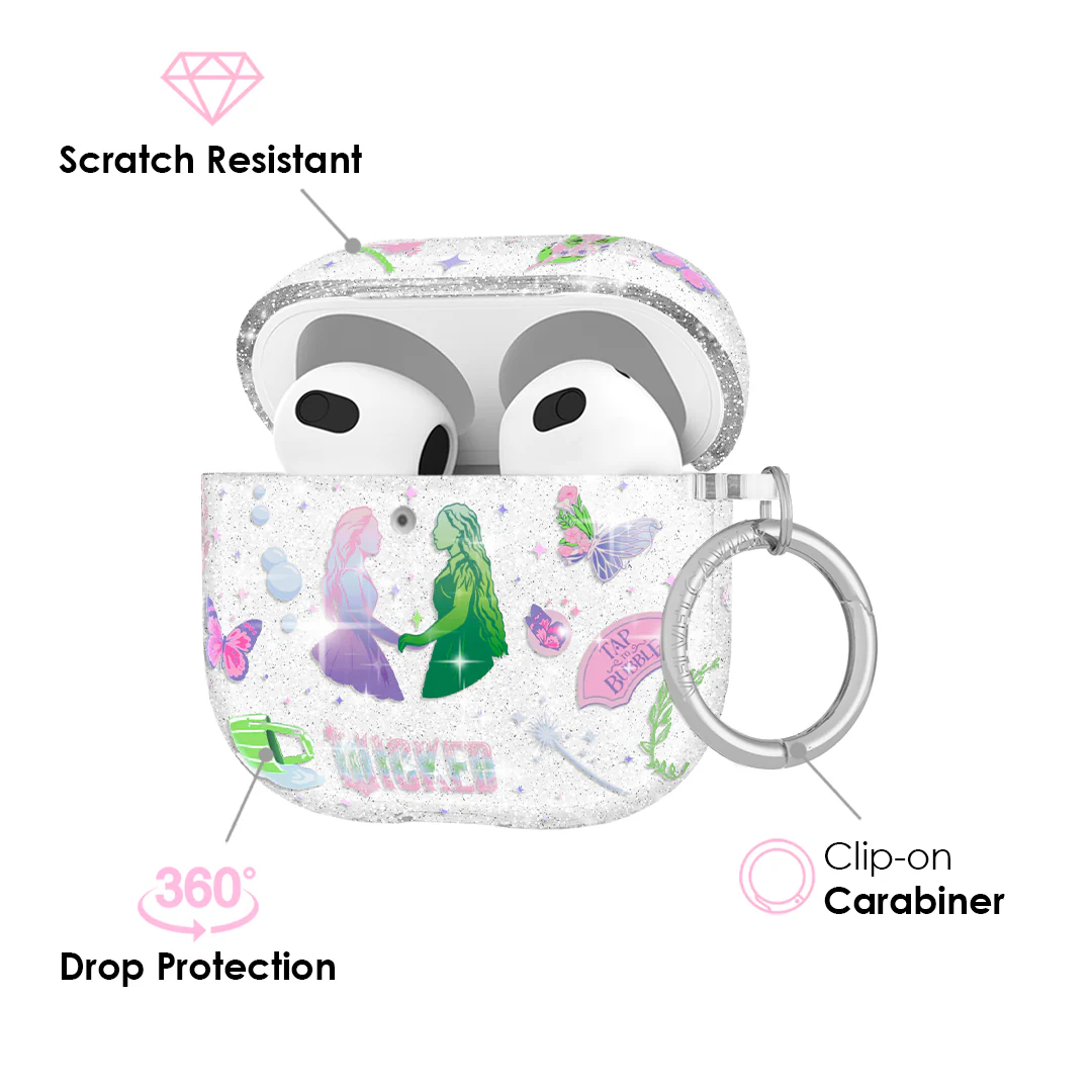 Wicked For Good Glitter AirPod Case - Image 18