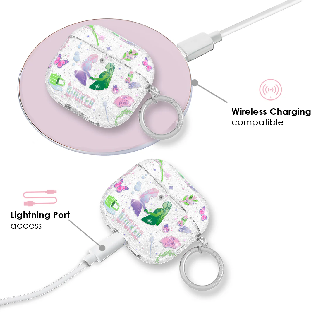 Wicked For Good Glitter AirPod Case - Image 19