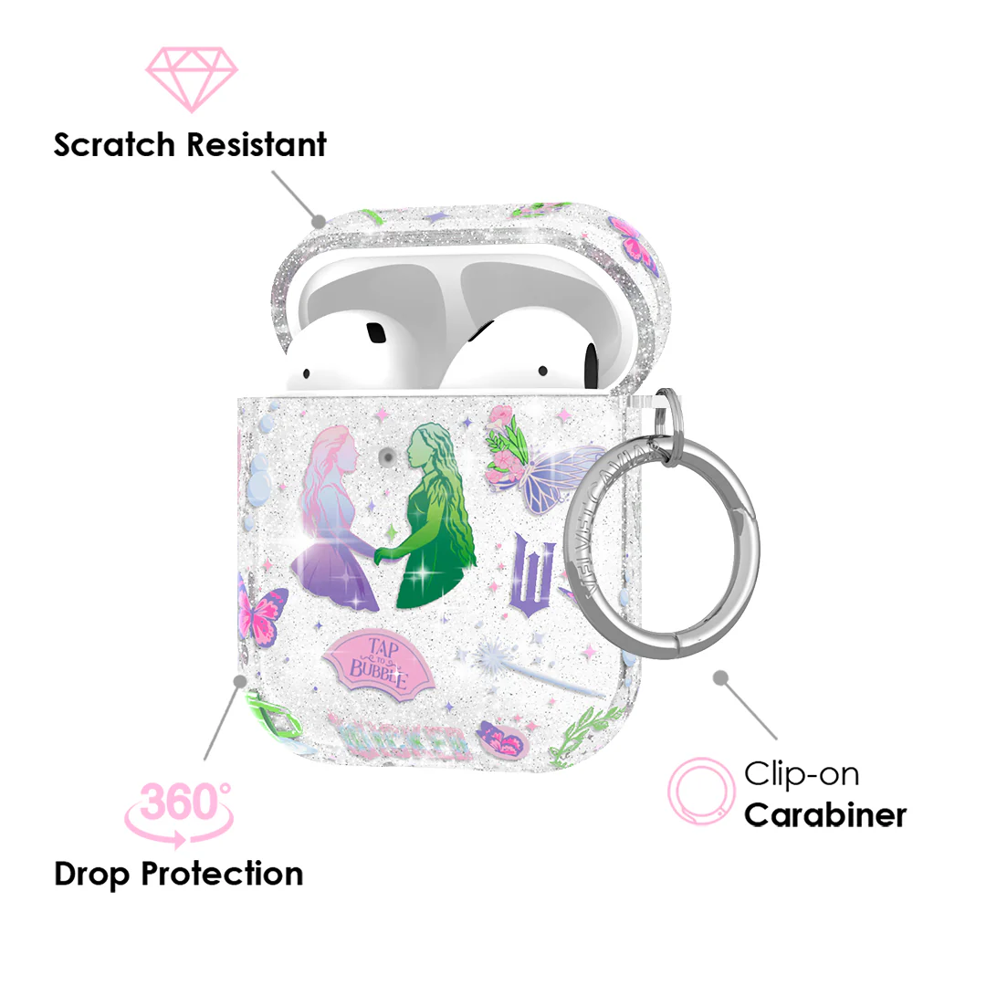 Wicked For Good Glitter AirPod Case - Image 3