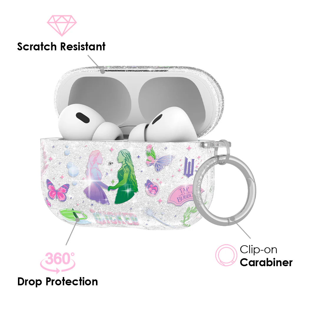 Wicked For Good Glitter AirPod Case - Image 8