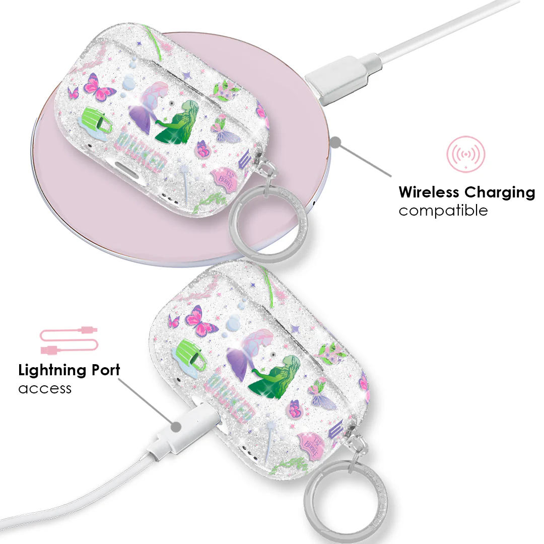 Wicked For Good Glitter AirPod Case - Image 9
