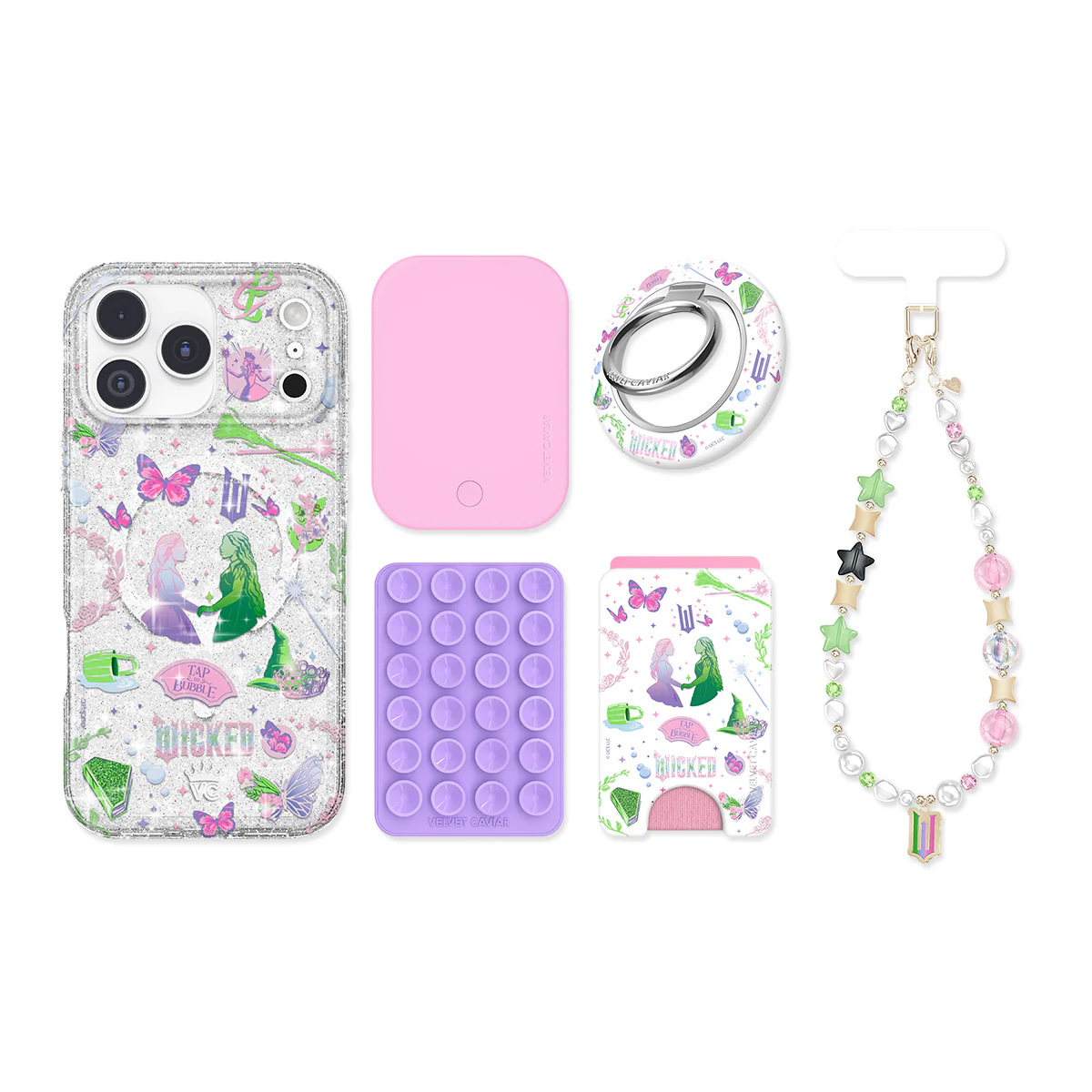 Wicked For Good Glitter iPhone Bundle Set - Image 14