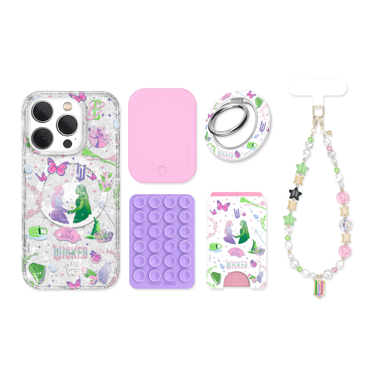 Wicked For Good Glitter iPhone Bundle Set - Image 7