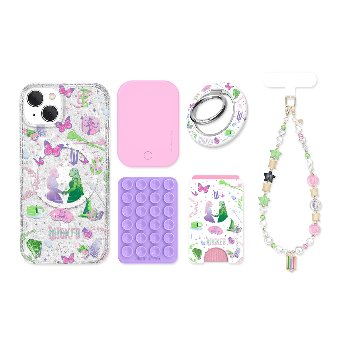 Wicked For Good Glitter iPhone Bundle Set - Image 8