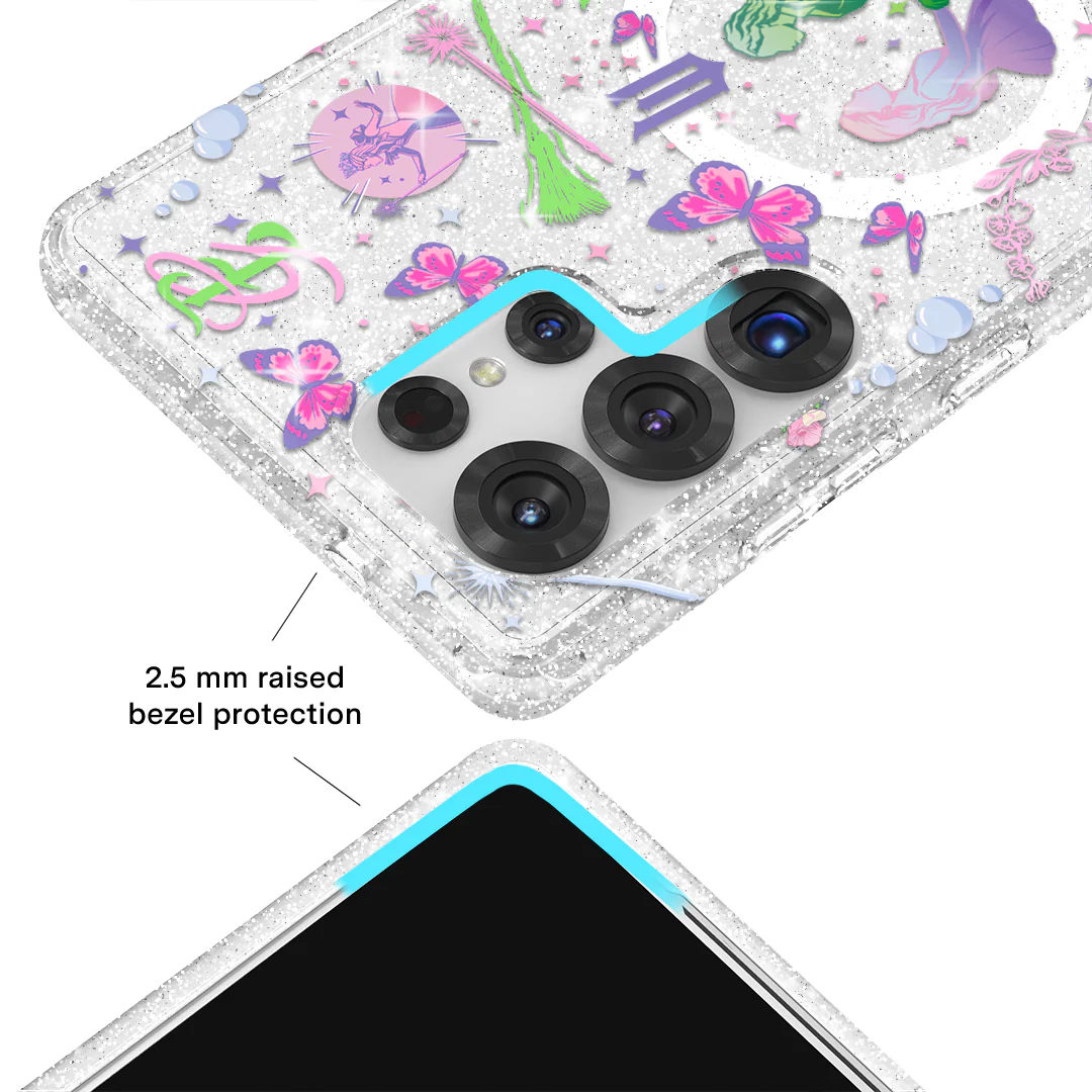 Wicked For Good Glitter Samsung Case - Image 13