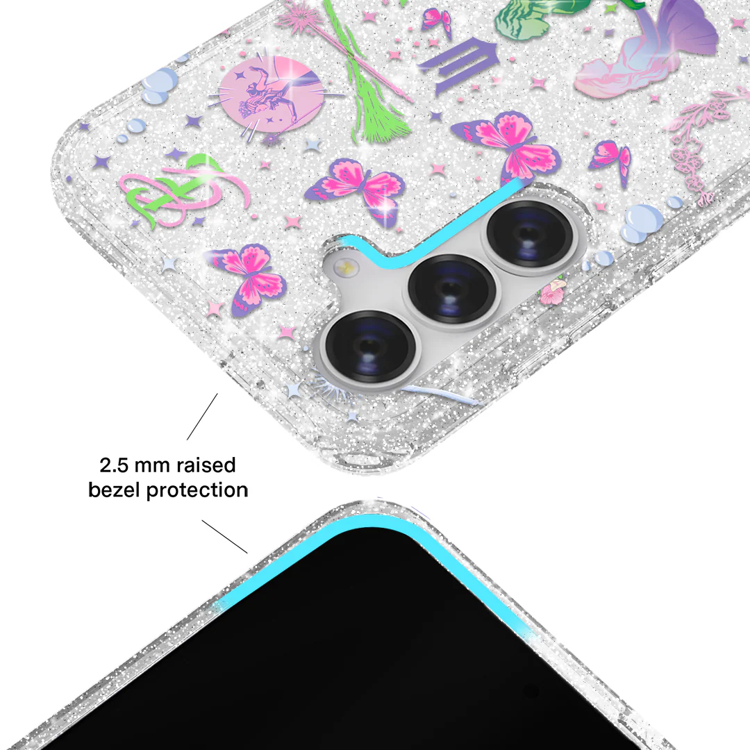 Wicked For Good Glitter Samsung Case - Image 23