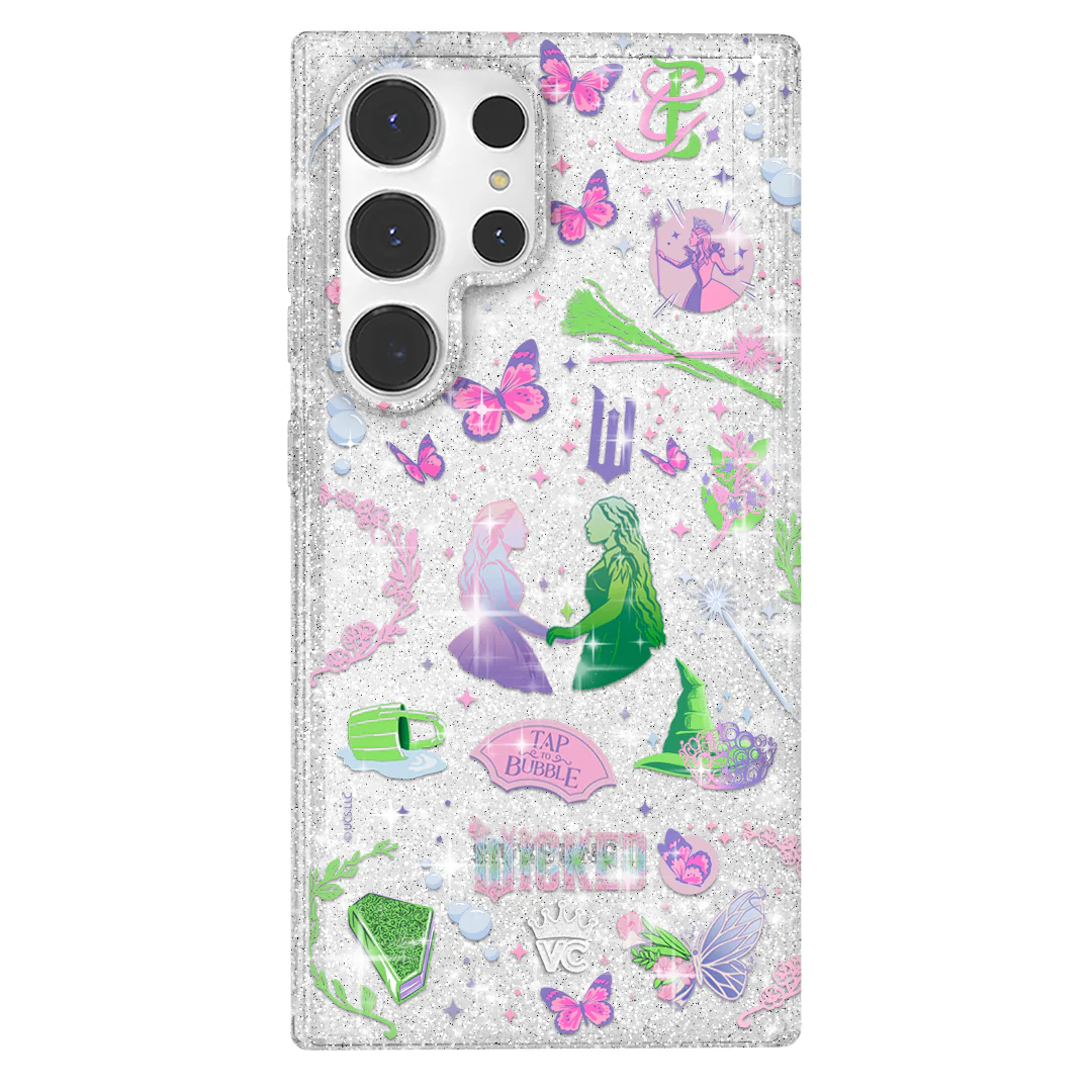 Wicked For Good Glitter Samsung Case - Image 26