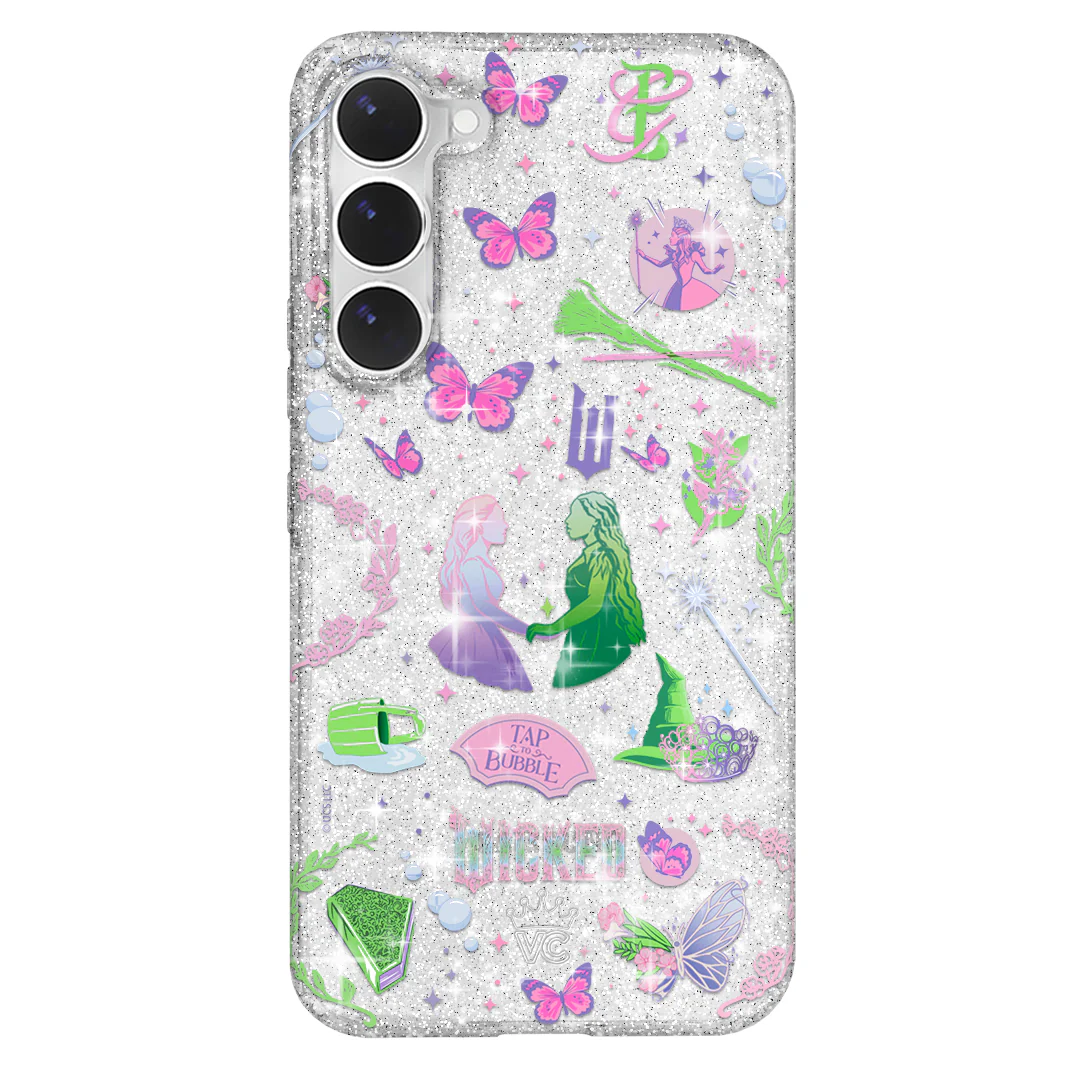 Wicked For Good Glitter Samsung Case - Image 36