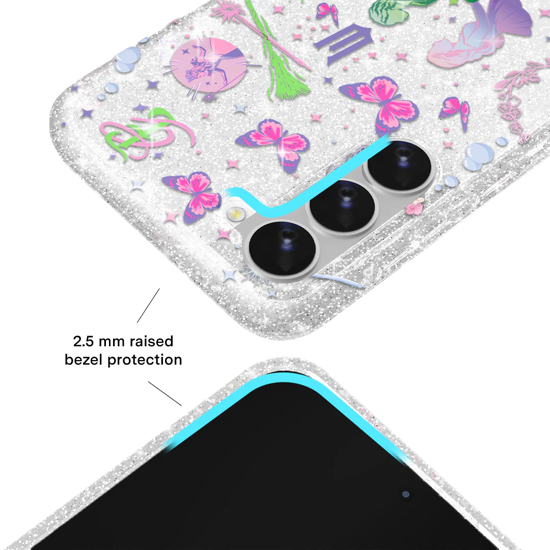 Wicked For Good Glitter Samsung Case - Image 38