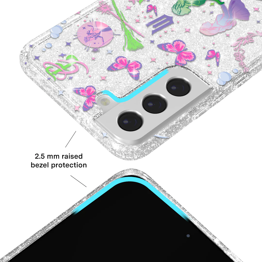 Wicked For Good Glitter Samsung Case - Image 48