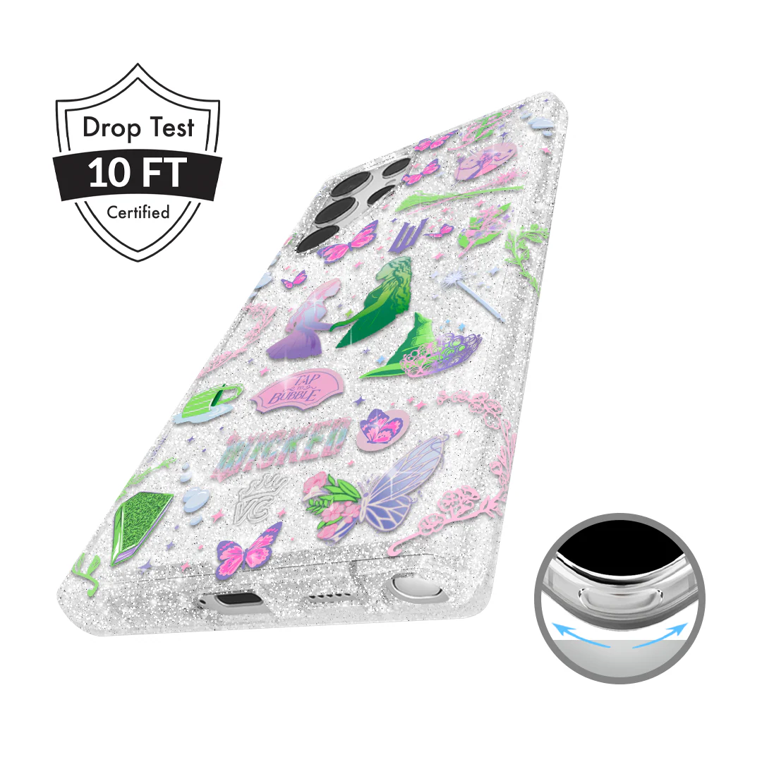 Wicked For Good Glitter Samsung Case - Image 57
