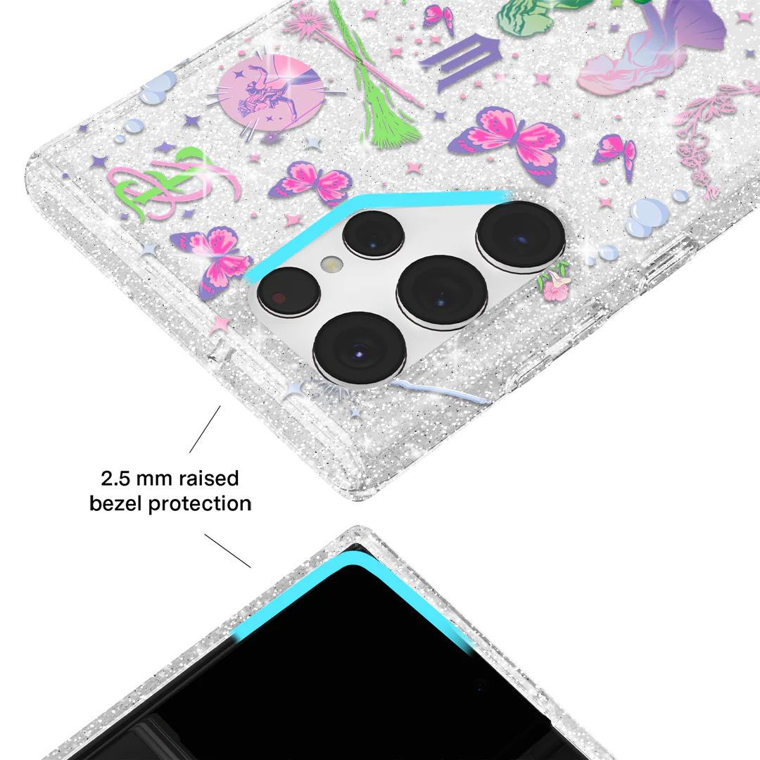 Wicked For Good Glitter Samsung Case - Image 58