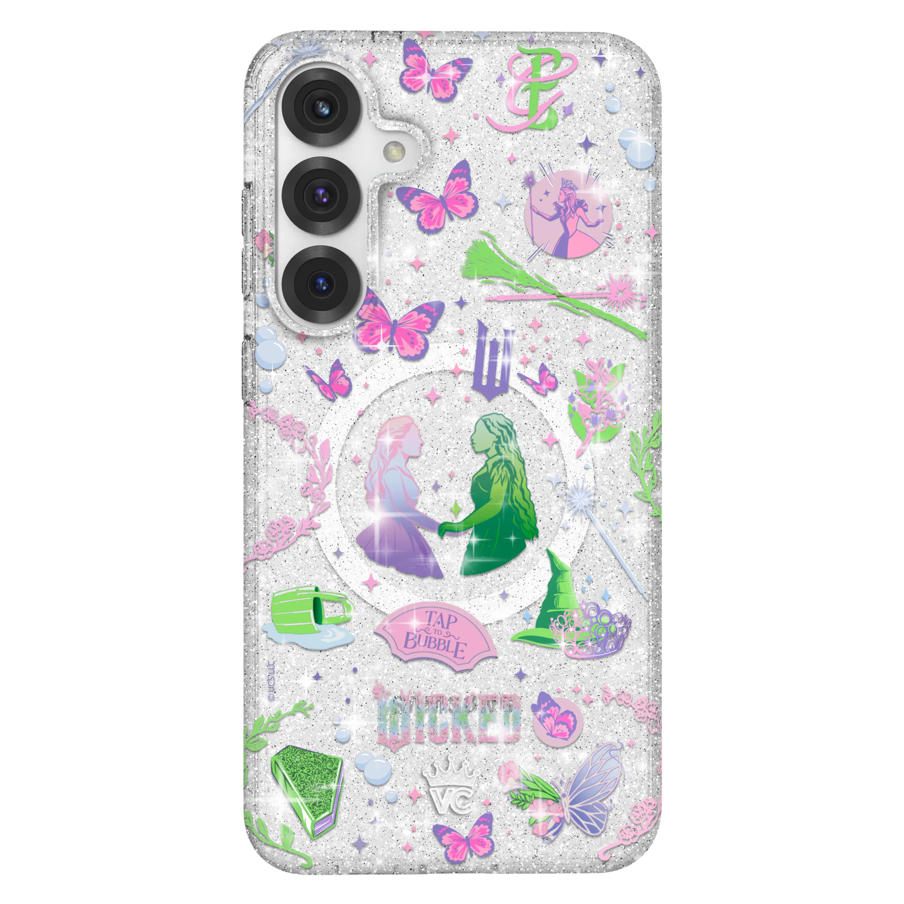 Wicked For Good Glitter Samsung Case - Image 6