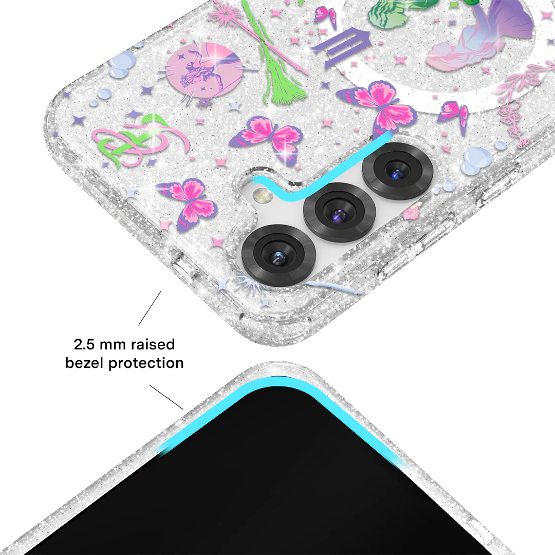 Wicked For Good Glitter Samsung Case - Image 8
