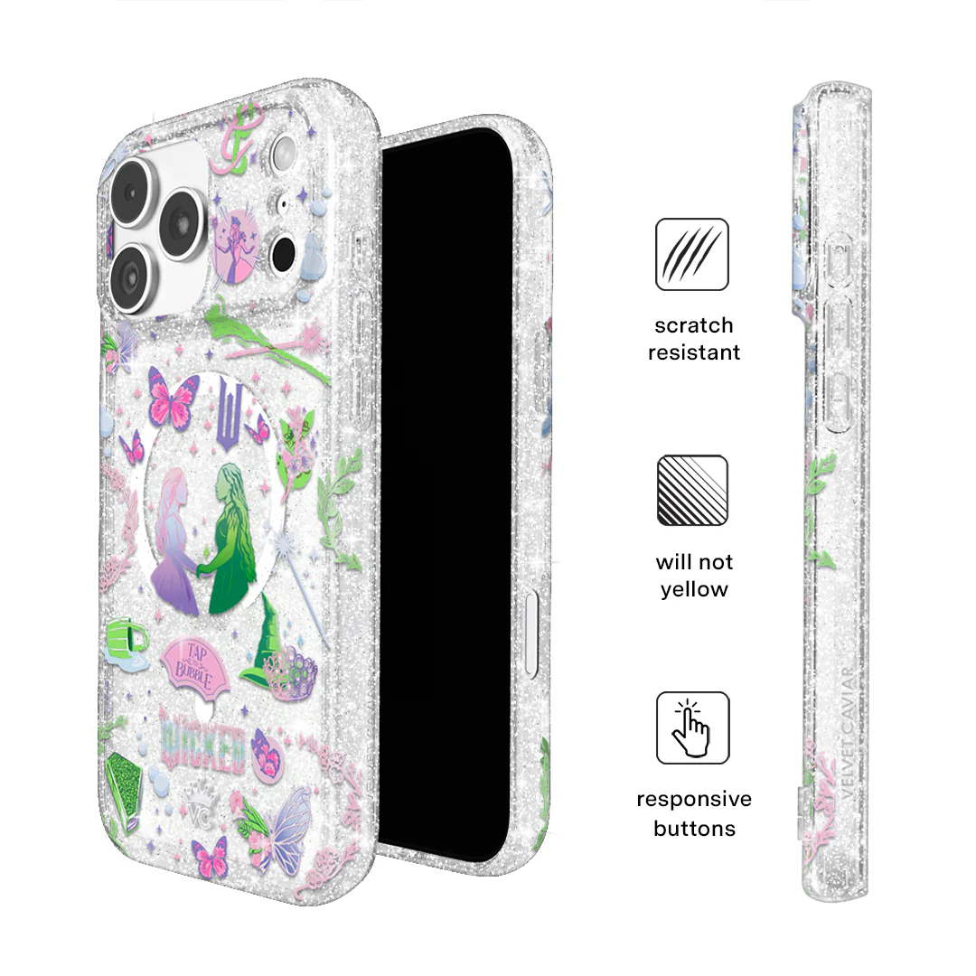 Wicked For Good Glitter iPhone Case - Image 10