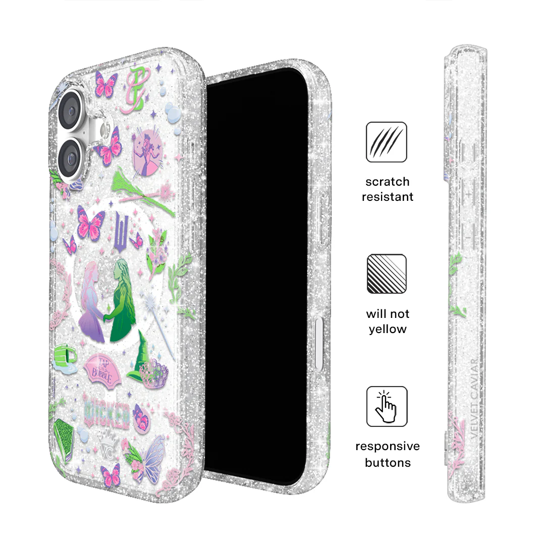 Wicked For Good Glitter iPhone Case - Image 25