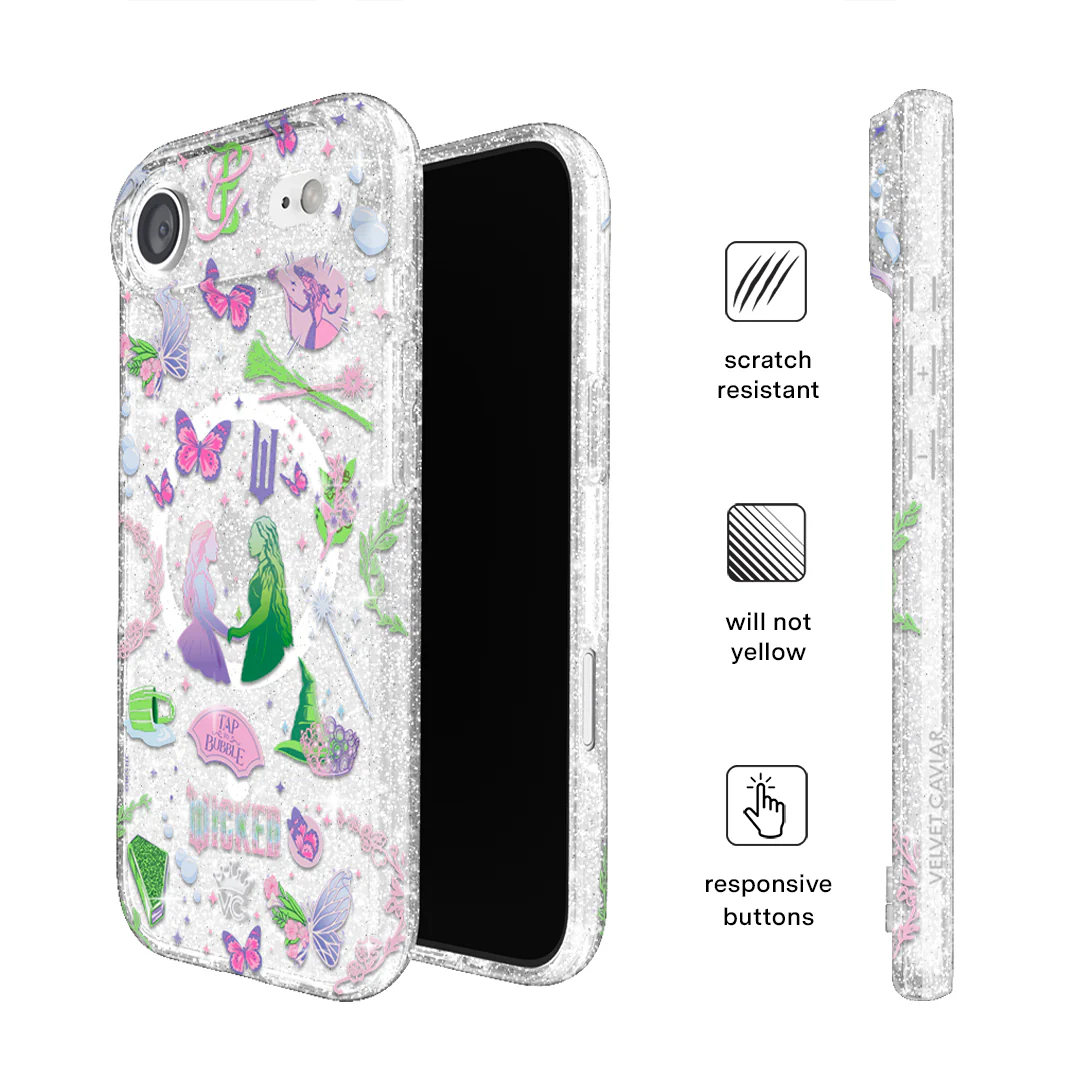 Wicked For Good Glitter iPhone Case - Image 5