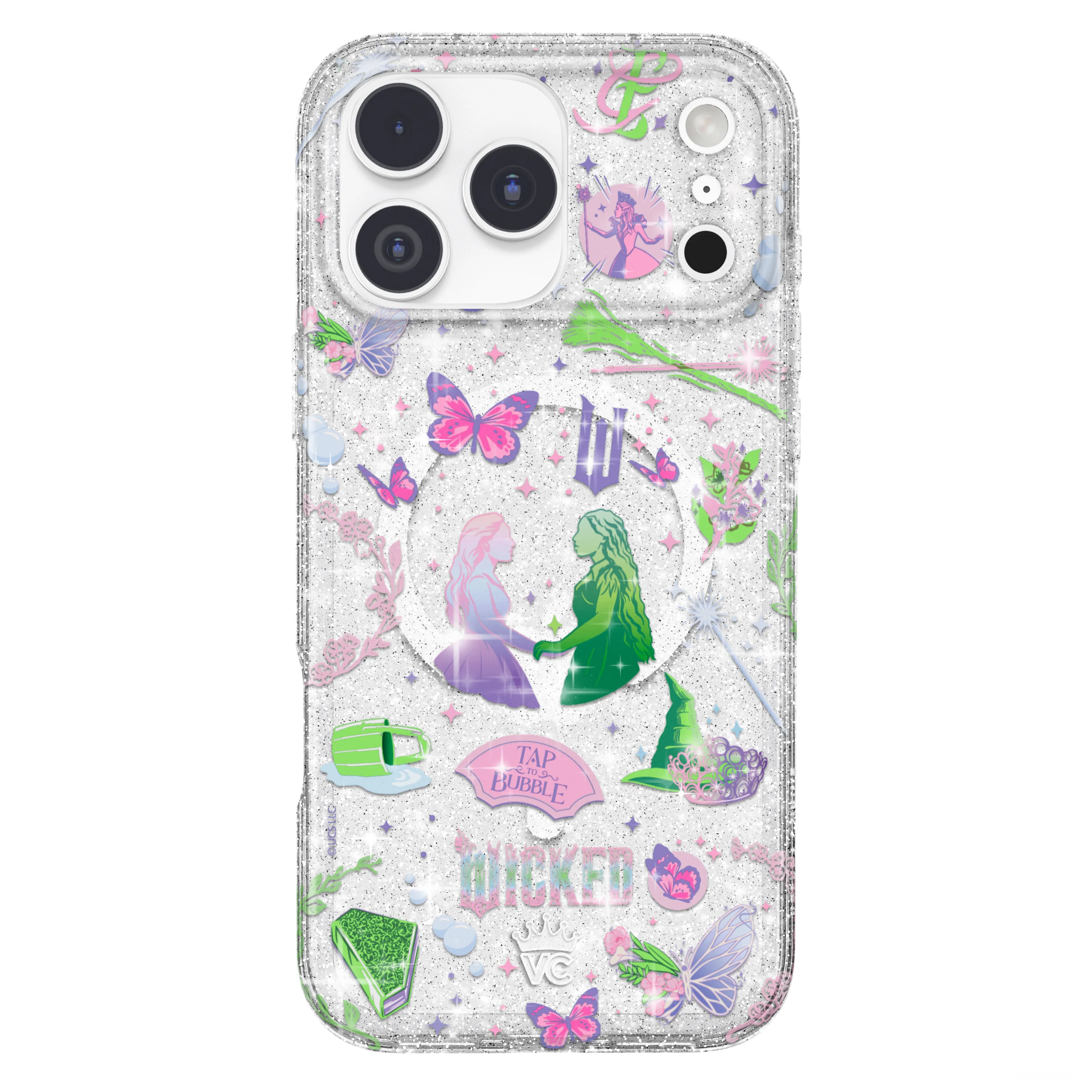 Wicked For Good Glitter iPhone Case - Image 6
