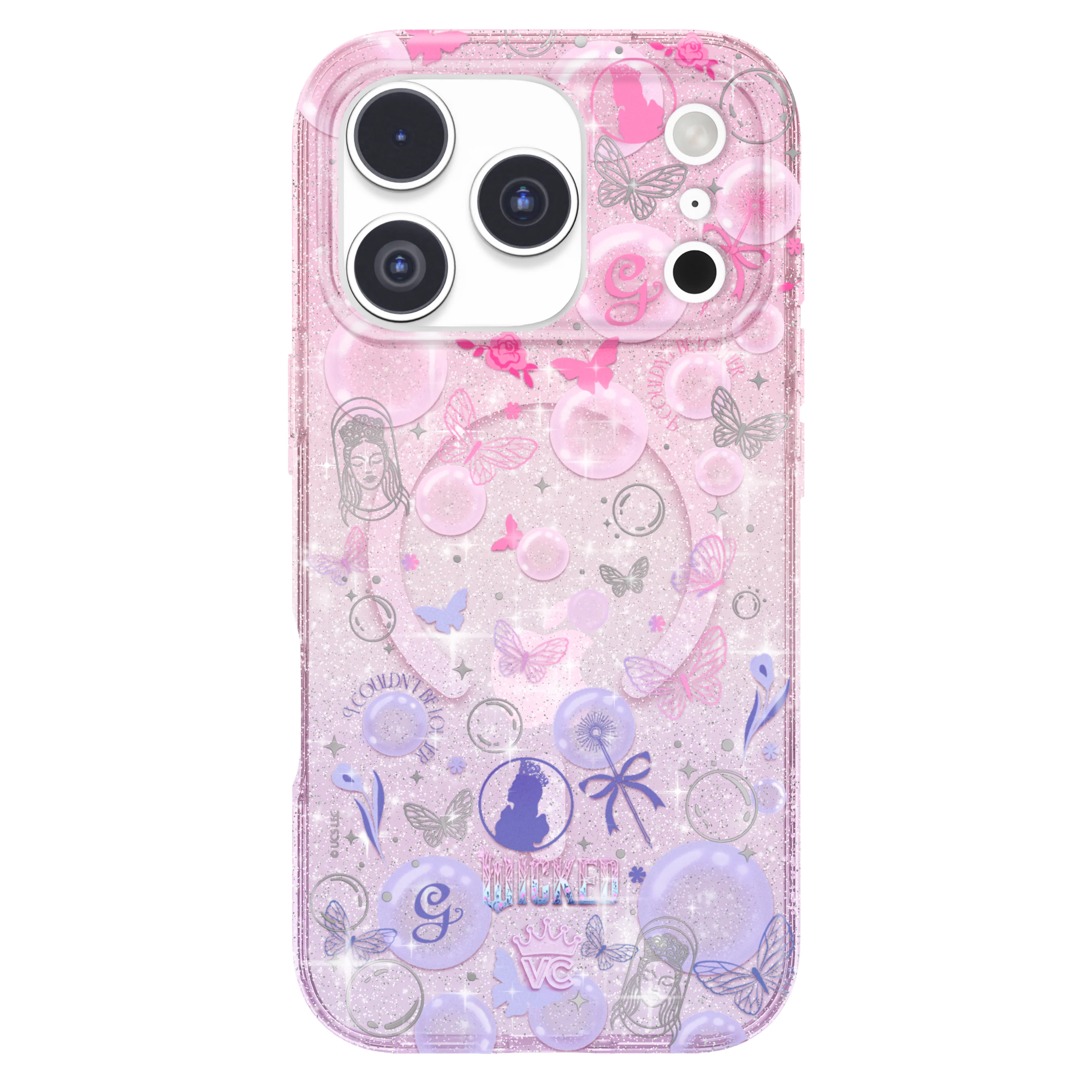 Wicked Glinda’s Bubble Glitter iPhone Case - Image 11