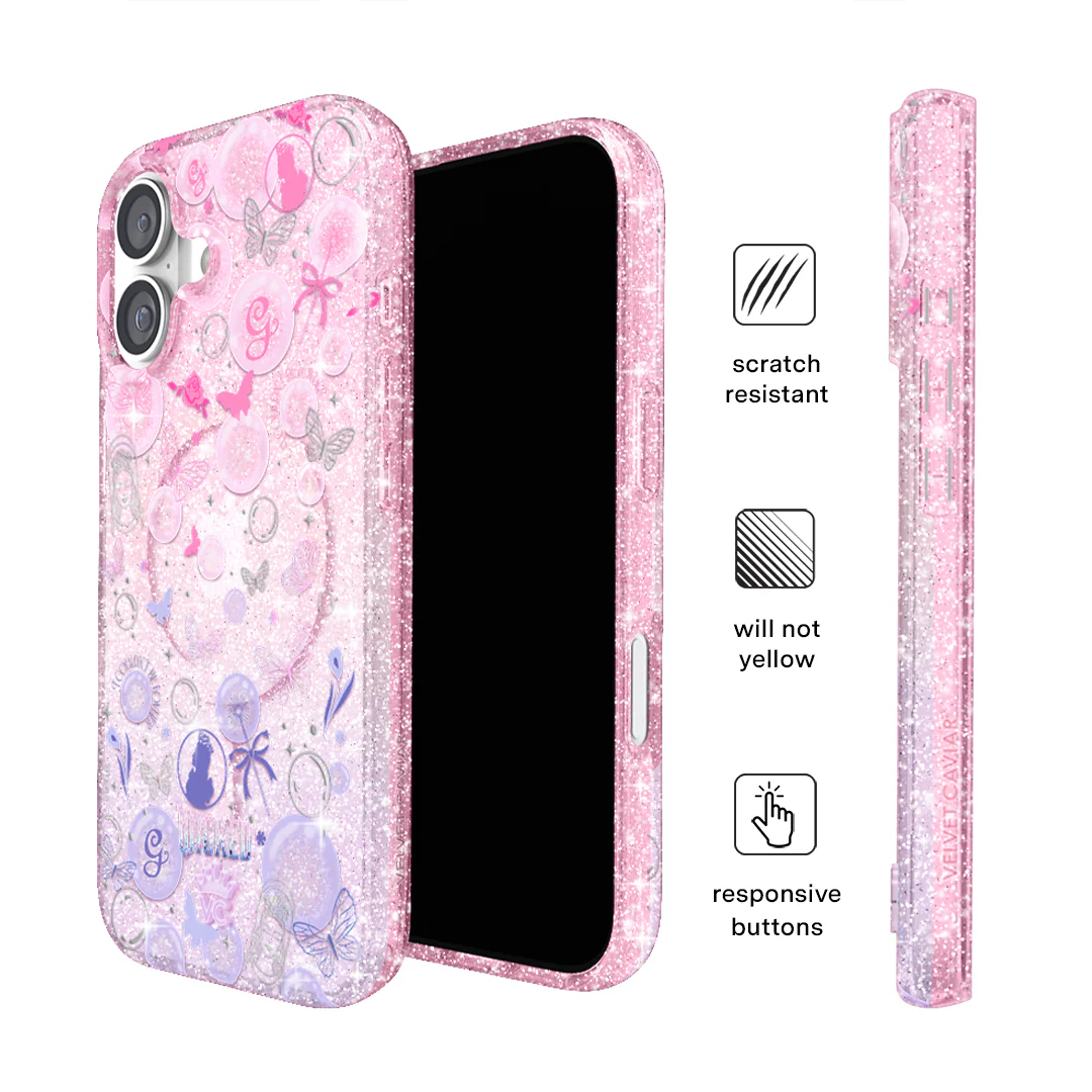 Wicked Glinda’s Bubble Glitter iPhone Case - Image 20