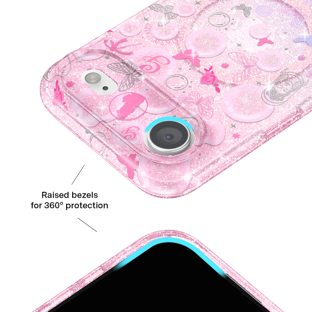 Wicked Glinda’s Bubble Glitter iPhone Case - Image 3