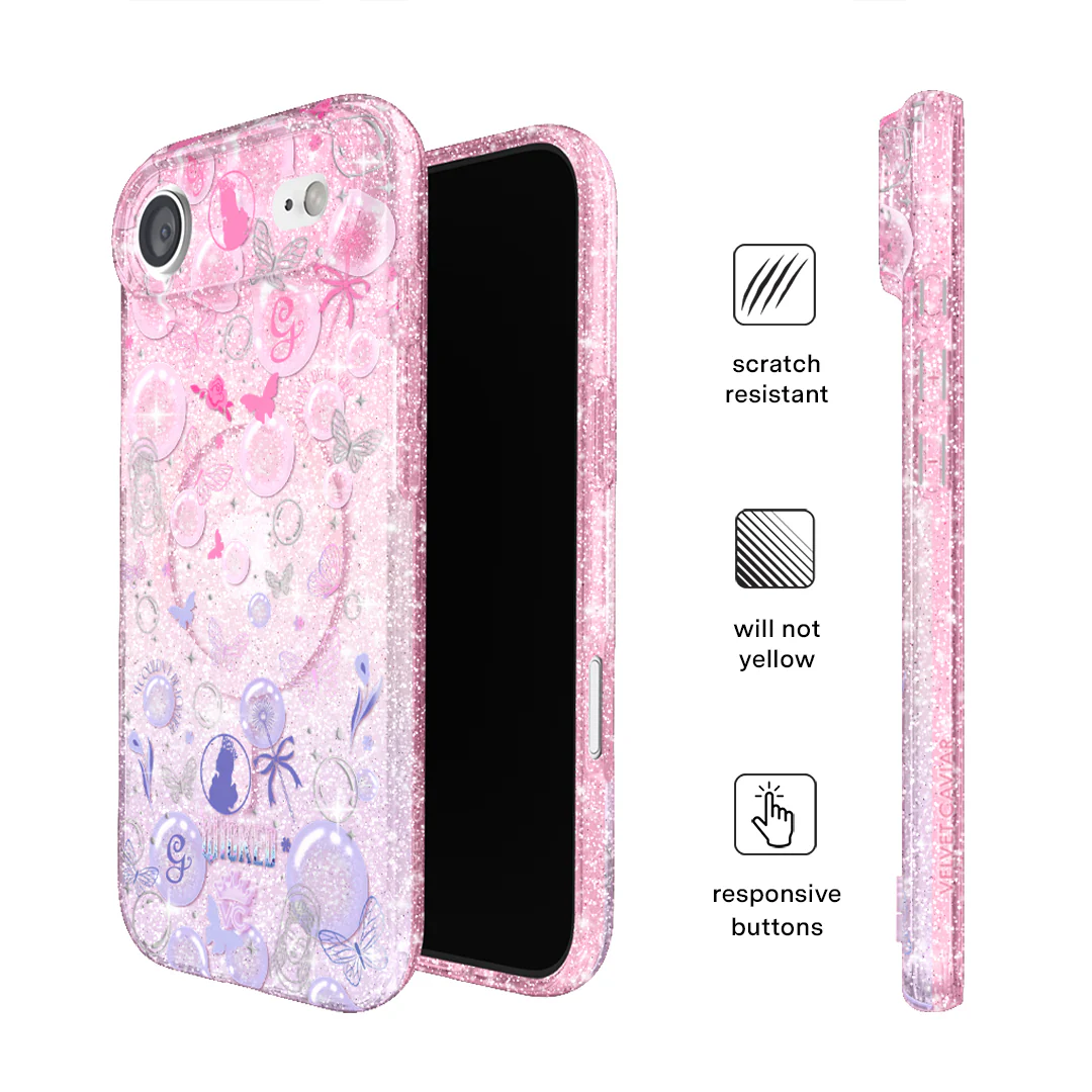Wicked Glinda’s Bubble Glitter iPhone Case - Image 5