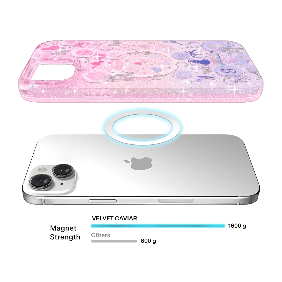Wicked Glinda’s Bubble Glitter iPhone Case - Image 59