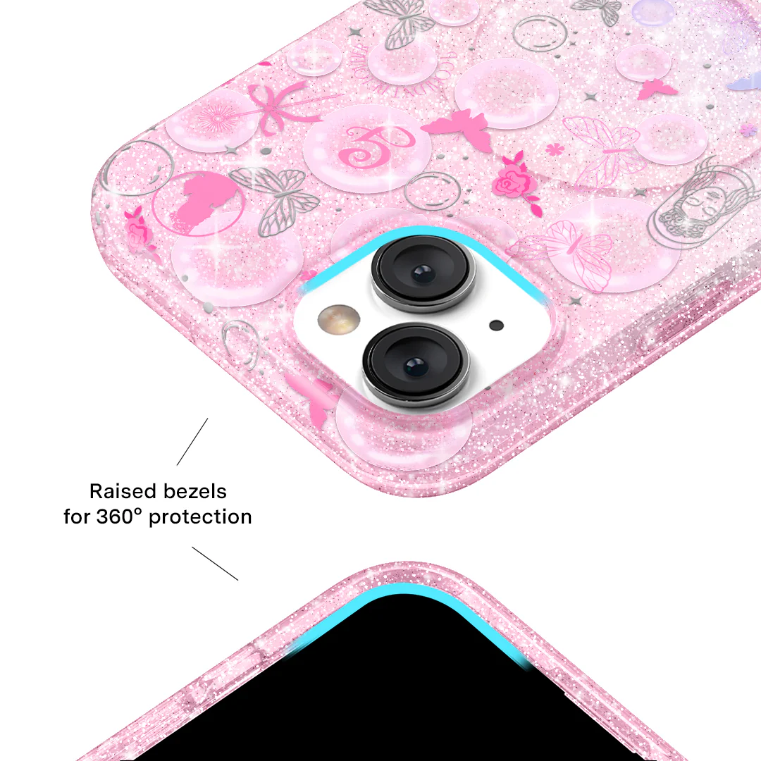 Wicked Glinda’s Bubble Glitter iPhone Case - Image 68