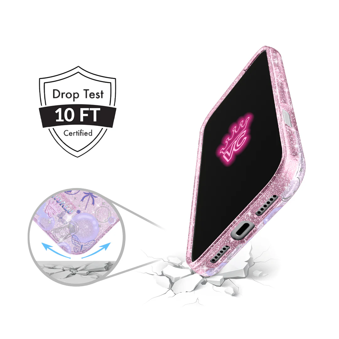 Wicked Glinda’s Bubble Glitter iPhone Case - Image 7