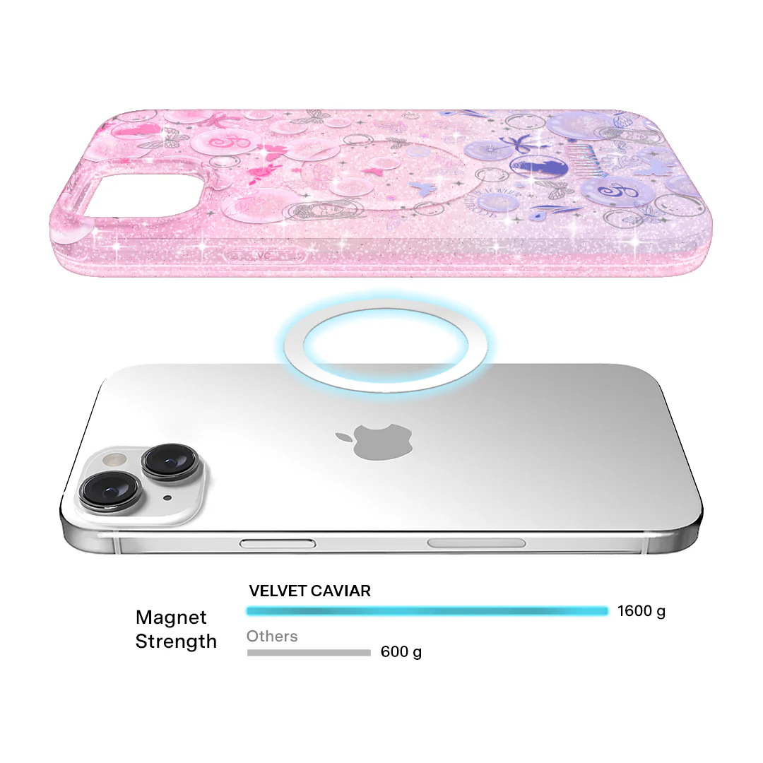 Wicked Glinda’s Bubble Glitter iPhone Case - Image 78