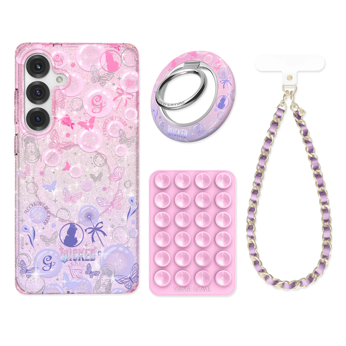 Wicked Glinda’s Bubble Glitter Samsung Bundle Set - Image 2