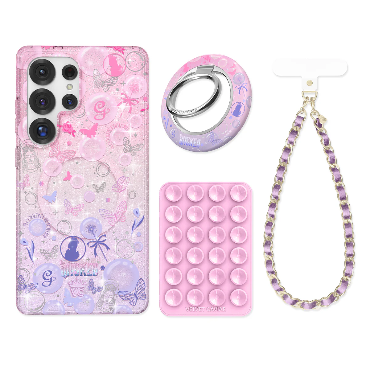 Wicked Glinda’s Bubble Glitter Samsung Bundle Set - Image 3