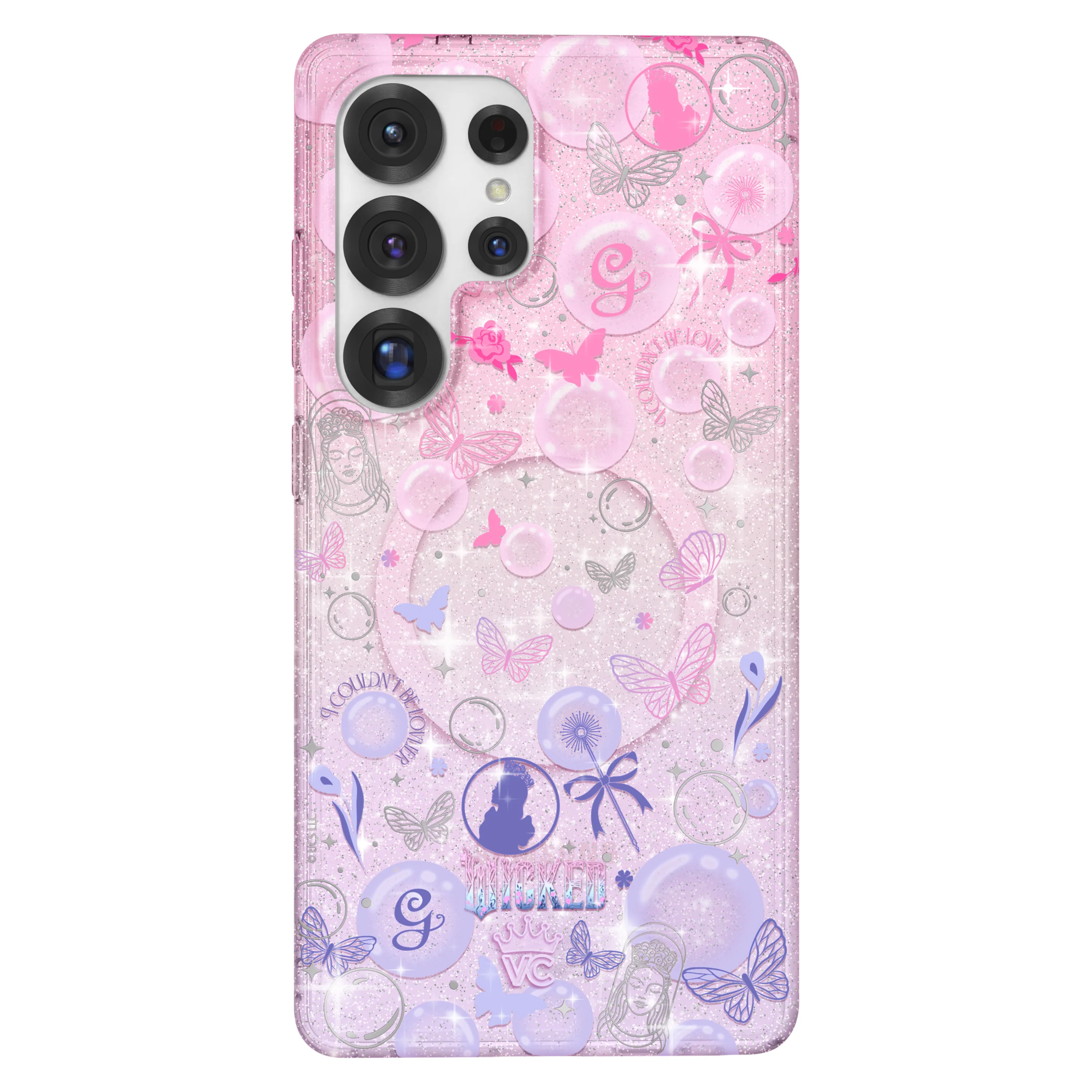 Wicked Glinda’s Bubble Glitter Samsung Case - Image 11