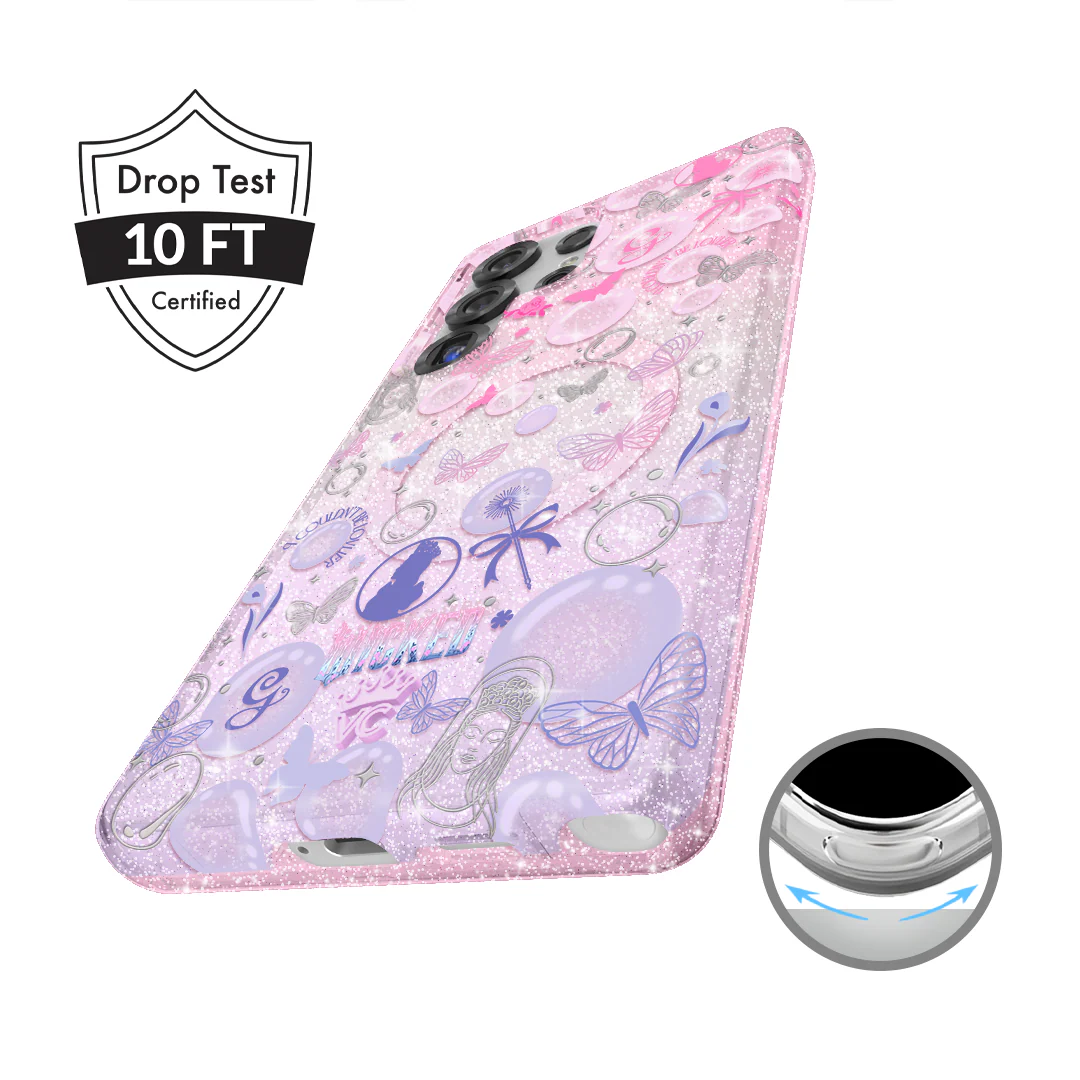 Wicked Glinda’s Bubble Glitter Samsung Case - Image 12
