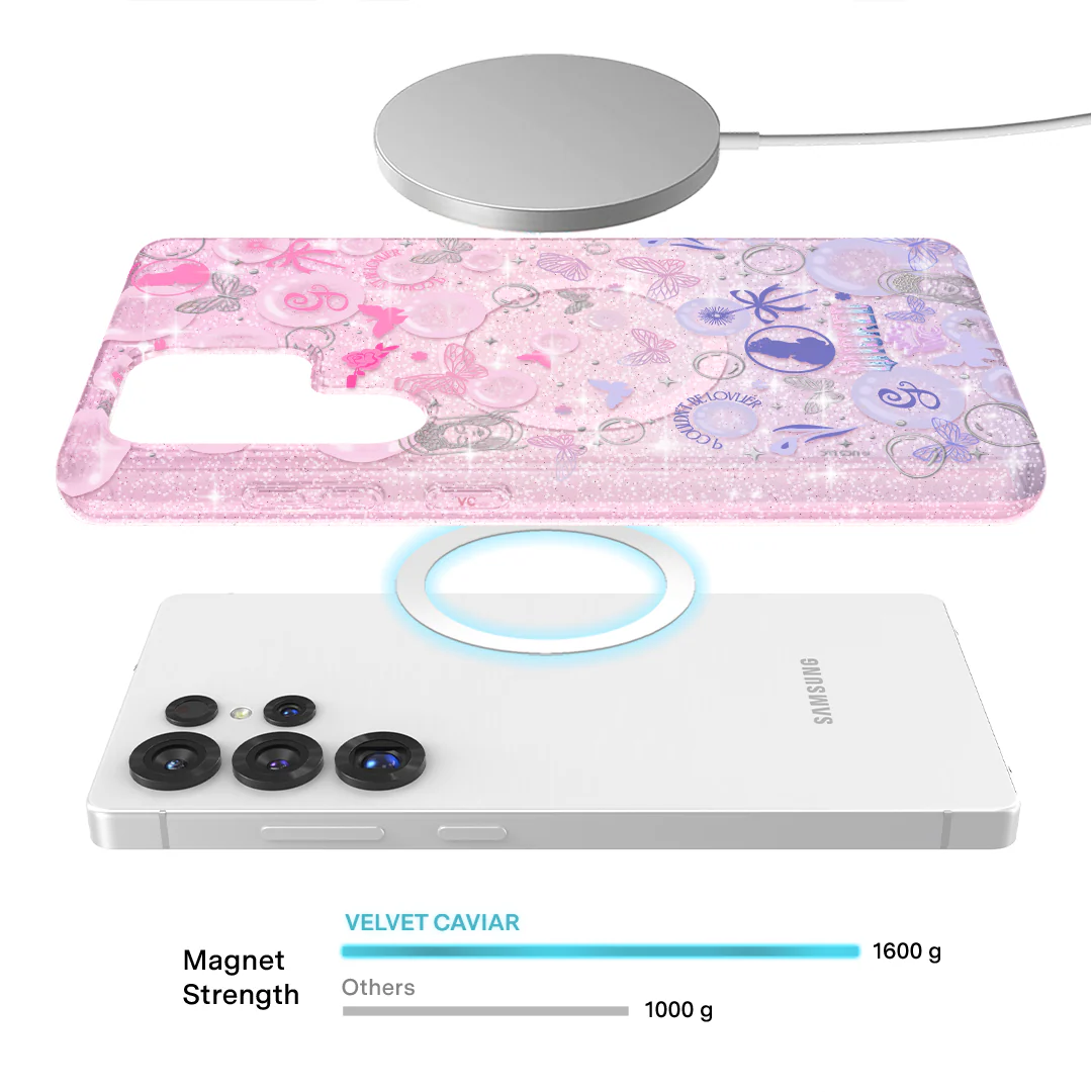 Wicked Glinda’s Bubble Glitter Samsung Case - Image 14