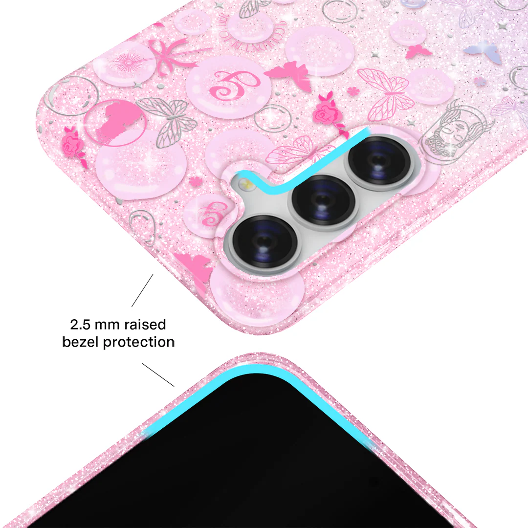 Wicked Glinda’s Bubble Glitter Samsung Case - Image 18