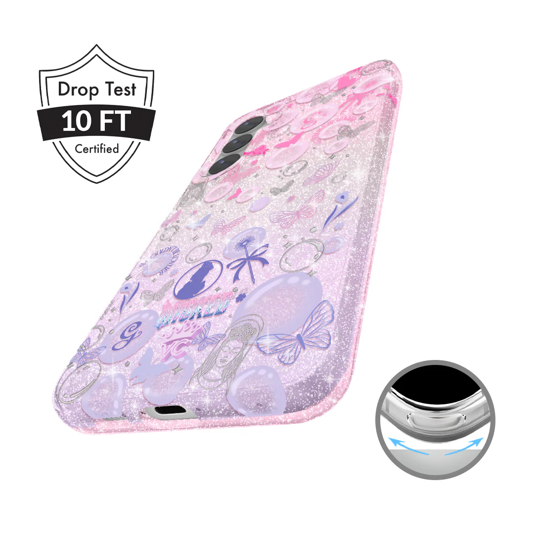 Wicked Glinda’s Bubble Glitter Samsung Case - Image 22