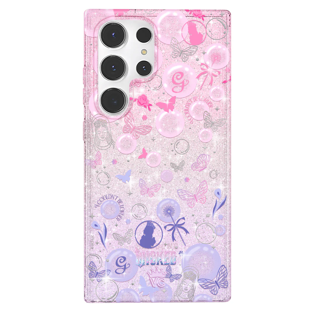 Wicked Glinda’s Bubble Glitter Samsung Case - Image 26