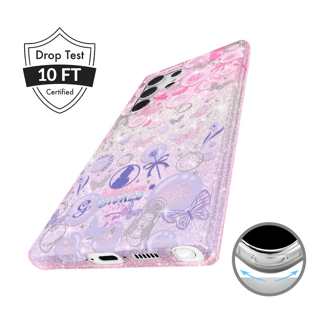 Wicked Glinda’s Bubble Glitter Samsung Case - Image 27