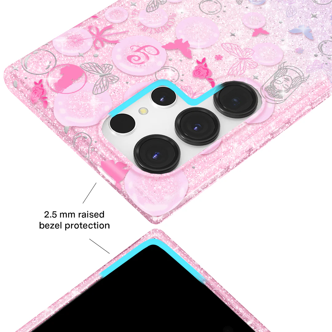 Wicked Glinda’s Bubble Glitter Samsung Case - Image 28
