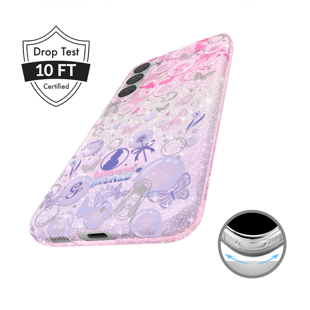 Wicked Glinda’s Bubble Glitter Samsung Case - Image 37
