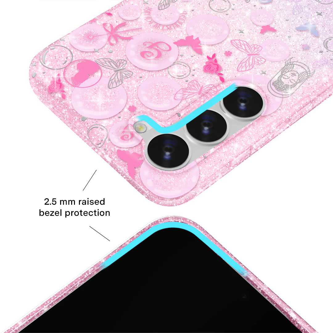 Wicked Glinda’s Bubble Glitter Samsung Case - Image 38
